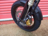 Chrániče přední vidlice, Honda FMX650, černé
